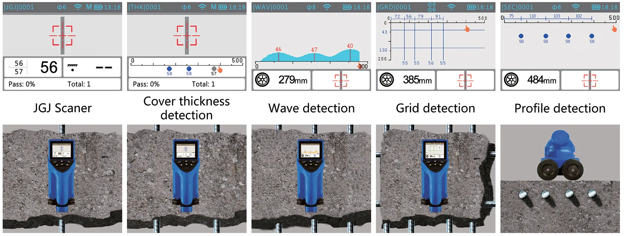 Rebar Locator QualiRL-II