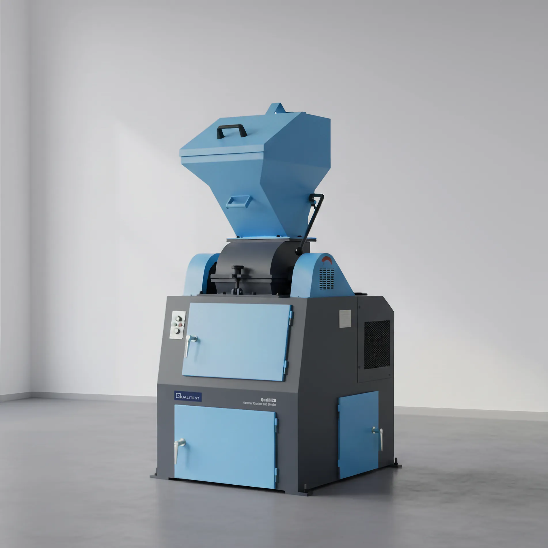 Concasseur à marteaux et diviseur QualiHCD-50t et QualiHCD-150t