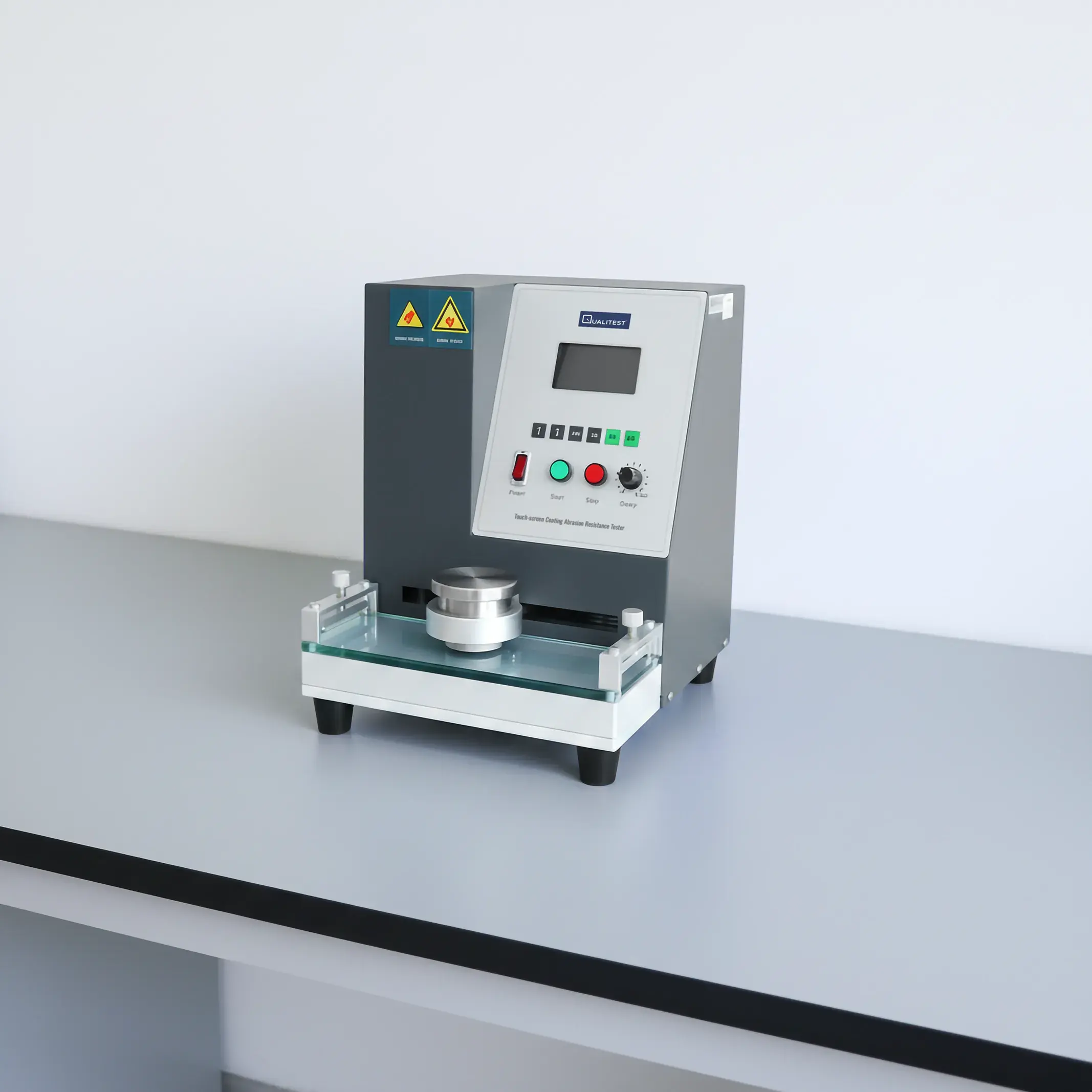 Comprobador de abrasión de revestimiento de pantalla táctil